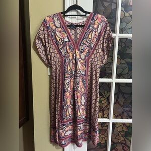 Banana Republic colorful Graphic Mini Dress